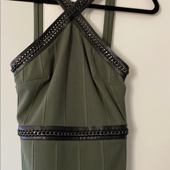 Cross front bodycon dress - Picture 3 of 5